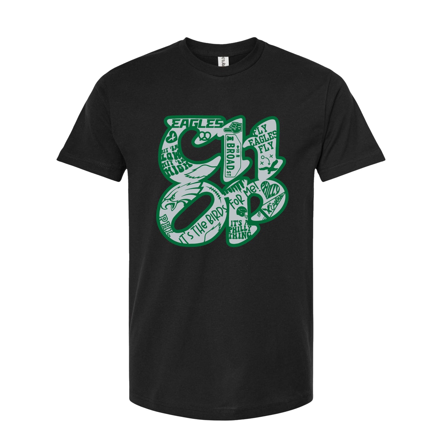 CHOP Birds black short sleeve t-shirt - *leftover physical stock* READY-TO-SHIP (ships in 1-2 business days)