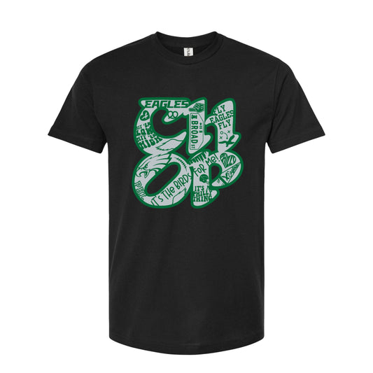 CHOP Birds black short sleeve t-shirt - *leftover physical stock* READY-TO-SHIP (ships in 1-2 business days)