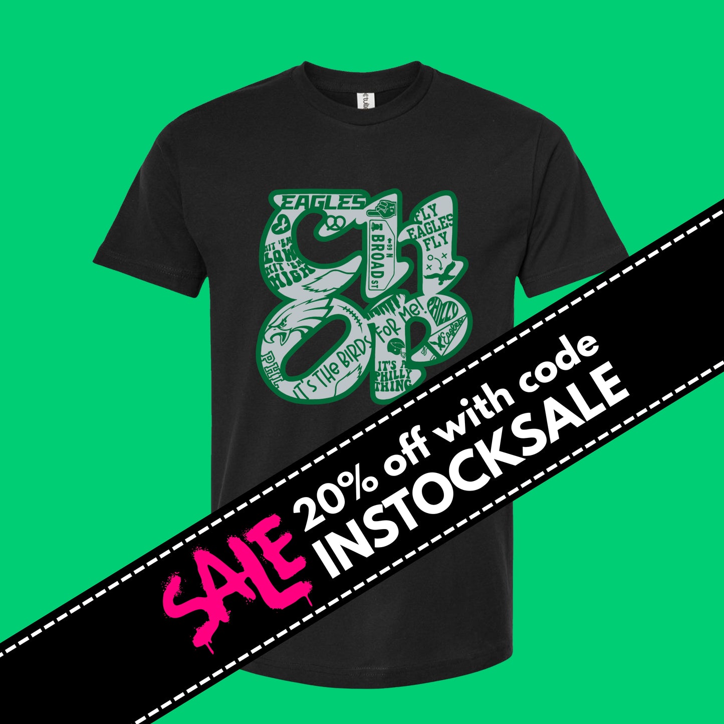 CHOP Birds black short sleeve t-shirt - *leftover physical stock* READY-TO-SHIP (ships in 1-2 business days)