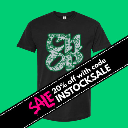 CHOP Birds black short sleeve t-shirt - *leftover physical stock* READY-TO-SHIP (ships in 1-2 business days)