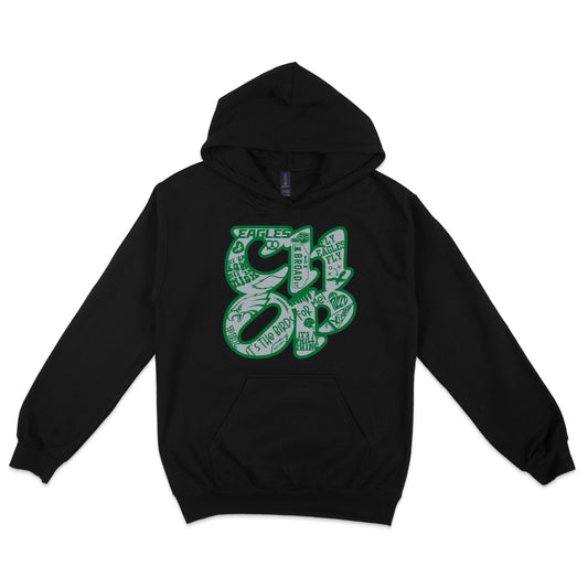 CHOP Birds black hoodie - PRINTED-TO-ORDER (ships from local print shop)