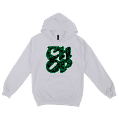 CHOP Birds gray hoodie - PRINTED-TO-ORDER (ships from local print shop)