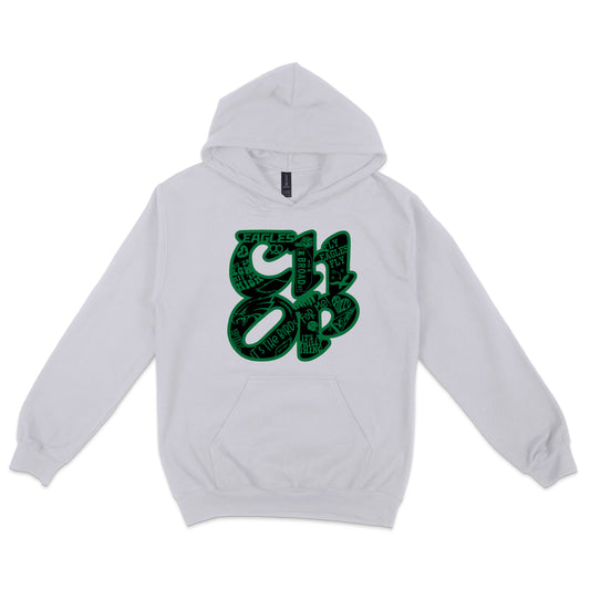 CHOP Birds gray hoodie - PRINTED-TO-ORDER (ships from local print shop)