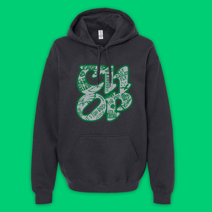 CHOP Birds black hoodie - PRINTED-TO-ORDER (ships from local print shop)